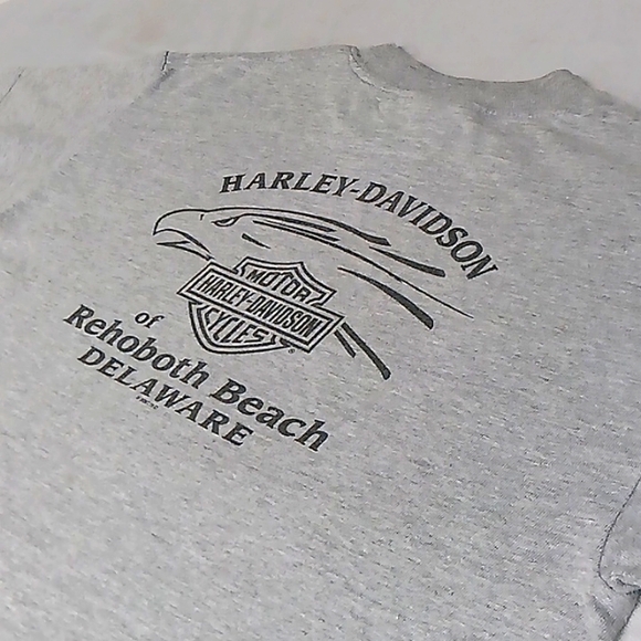 Harley Davidson..Tee..Sz L 14-16..Gray - Picture 6 of 6